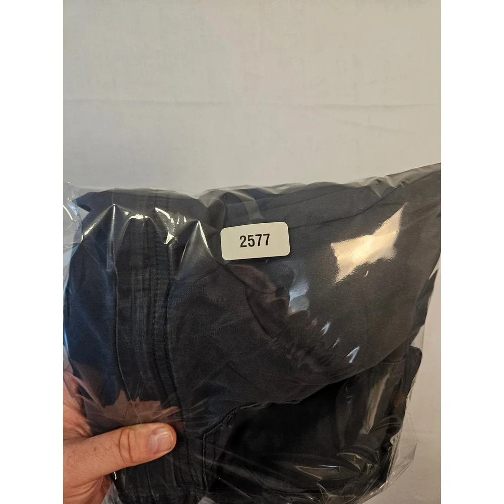 BC Clothing Mens Convertible Cargo Pants Navy Blue Zip Off Hiking Trousers L  32